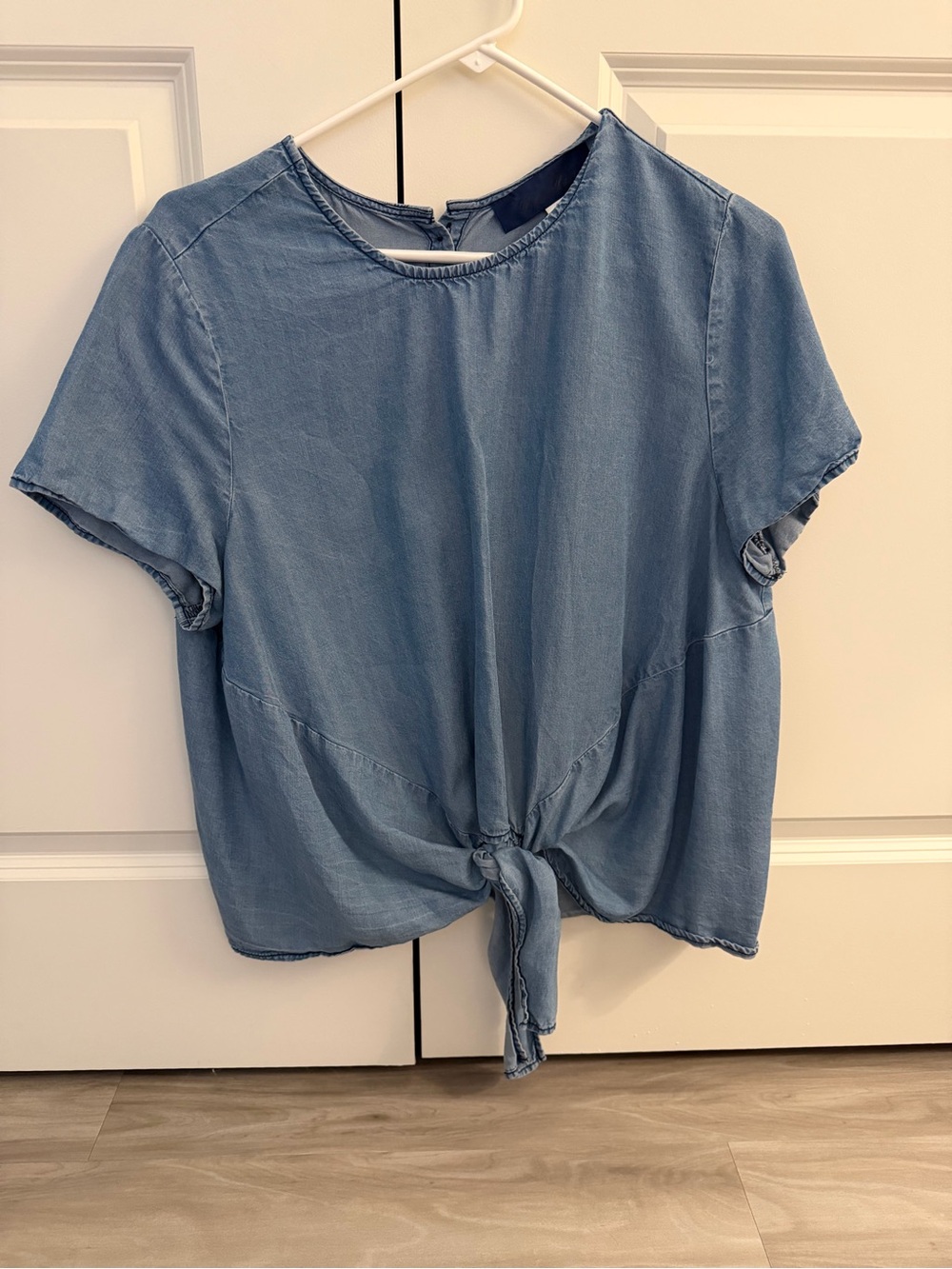 Blue Denim Top